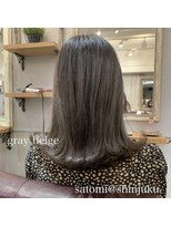 ワット 新宿店&nbsp;新宿髪質改善韓国インナーカラー学割U24レイヤーメンズ白髪染め