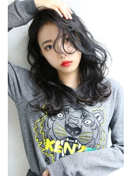 ブラン 広島八丁堀(Blanc) 【Blanc/広島】暗髪 ネイビーカラー 黒髪 グレージュ /mil