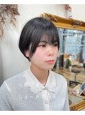 小顔ショートカット大人気