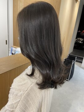 トリート 船堀店(TREAT) オリーブグレージュ×韓国巻き