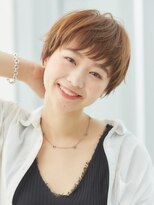 ミチオ ノザワ ヘアサロン ギンザ(Michio Nozawa HAIR SALON Ginza)&nbsp;短め前髪の大人フェミニンショート