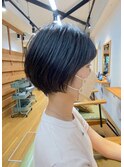 【Lino  林】可愛い、オシャレ、小顔、を叶える丸みショート