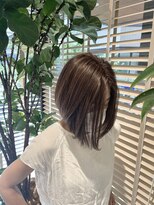 ステアケース 武蔵小杉店(stair:case)&nbsp;武蔵小杉脱白髪染めハイライトグレージュデザインカラー