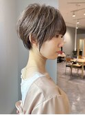 誰でも似合うママさんにもおすすめハンサムショートボブ田中俊成