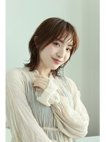 エクリ(equri×SHISEIDO)&nbsp;ウルフミディ×ベージュカラー