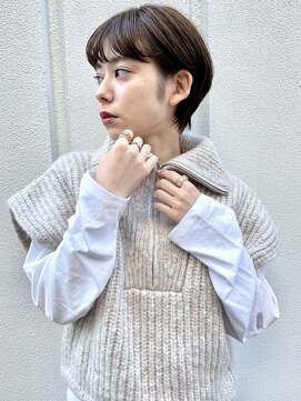 レトン 銀座(leton) マッシュショート/マッシュパーマ/コンパクトショート［銀座］