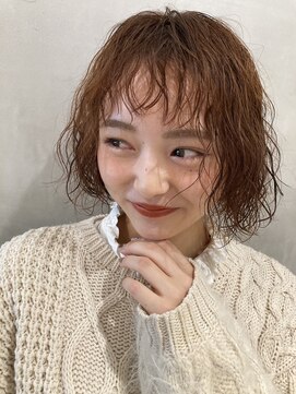 ロンドプランタン 恵比寿(Lond Printemps) くしゃっとパーマ