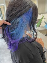 ホワイトストーン WHITE STONE&nbsp;熊本インナーデザインカラーグラデーション20代ヘアカラー