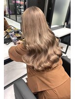 リア 大阪梅田(Ria)&nbsp;～ミルクティーべージュ　シールエクステ～【Ria 大阪 梅田】