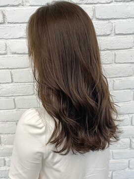 ディフィーノ 青山(DIFINO) 【DIFINO 青山】ロングレイヤー×透明感艶ブラウン