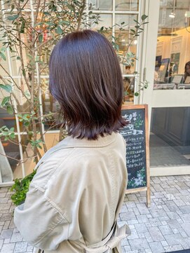 ネオリーブアイム 横浜西口店(Neolive aim) 【横浜neolive aim】切りっぱなしボブ