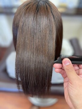 アローズ 玉名店(arose) ２０～40代髪質改善艶感エアストレート