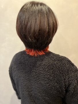 カーラン(CARLIN) Wカラー/インナーカラー　カット