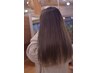 カット＋髪質改善ストレート +プレトリートメント　￥22,000→