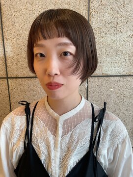 アンプフォーヘア 栄 矢場町(amp for hair.) マッシュボブ