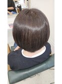 ツヤとまとまりが欲しい方にオススメスタイル 内巻きボブ