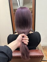 ウニレ バイ センス(unire by sense)&nbsp;【ブリーチ１回】ラベンダーカラー/艶感カラー【飾磨/姫路】
