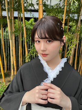 フェリーチェ(Felice) 成人式ヘア 成人式メイク タイトヘア タイトシニヨン 振袖ヘア