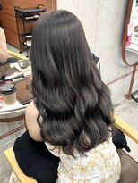 ノイ(noii)&nbsp;ダークグレージュ/透明感カラー/韓国ヘア/ダークブラウン/伏見