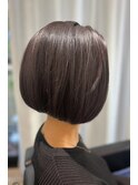 大人可愛いヘルシースタイル大人ボブ30代40代50代グラボブ#287