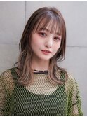 【GEEKS渋谷】アッシュグレージュ/冬カラー/ロングレイヤー/小顔