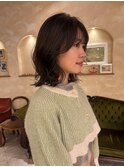 くびレイヤー・イルミナカラー・有村架純・顔周りカット・銀座