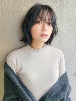 スーハ 恵比寿(SUUHA)&nbsp;ミディアムレイヤー/ボブレイヤー/くびれ外ハネ大人ボブウルフ