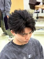 ゼストプール(ZEST POOL)&nbsp;フェザーパーマ ツイストフェザー 吉祥寺 men'sパーマ