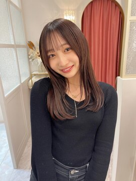 ランド 原宿表参道(LAND) 前髪カットが可愛い☆髪質改善☆ベージュ透明感カラー