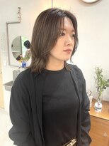 ヘアー アイス カンナ(HAIR ICI Canna)&nbsp;大人ミディアムくびれレイヤー[haru]