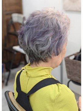 訪問美容アーク 大島(ark) シニアパーマ