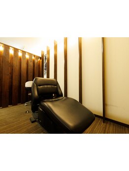 プライベートな半個室でのヘッドスパをご体感ください