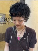 ショートスパイラルパーマ