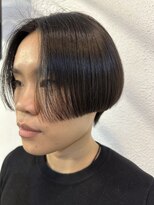 テン ディー(TEN D) ぱっつんペールボブ