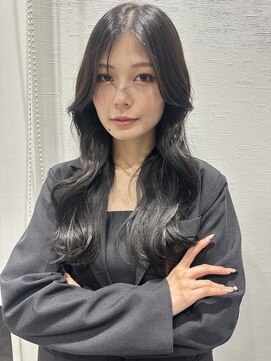 アルコイリスバイドールヘアー(ARCOIRIS by Dollhair) 暗髪艶髪ダークグレーブルーブラックラベンダー韓国ヘアレイヤー