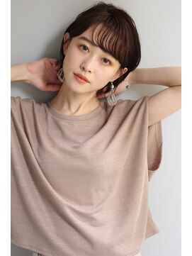 ロッコイースト(ROCCO east) 【ROCCOeast 八王子】耳かけショートボブ