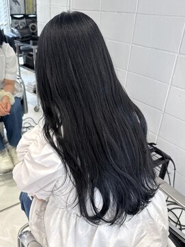 ココ 原宿(KOKO) C大人ガーリー.ダークアッシュ.ミディアムレイヤーカット