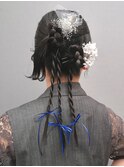 カチモリヘアアレンジy2k推し活オタ活ヘアセットヘアメイク
