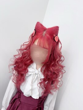 プリュス 名古屋(Plus) ネコ耳/量産型/ライブ/イベント/ハーフアップ/押し活