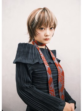 ショートウルフ/セクションカラー