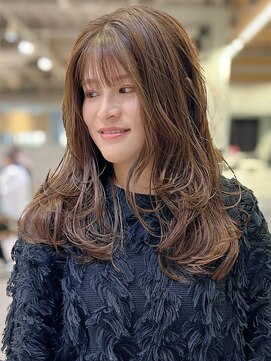 マッシュ チャヤマチ(MASHU chayamachi) 柔らか透明感カラー/ブリーチなし/オリーブブラウン/大阪梅田