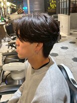 バーバーブロス 長堀店(BARBER BROS) 【BarBerBROS】毛流れパーマ メンズニュアンス
