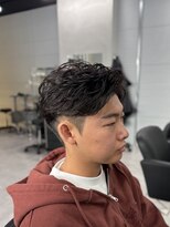 ガオプロデュースバイレボ(gao produced by revo)&nbsp;フェザーパーマフェザーショートビジネスヘア社会人ヘアビジネス