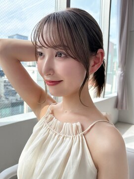 ウシワカマル ミライ(USHIWAKAMARU MIRAI) 顔周りレイヤーカット/長泉/裾野/三島