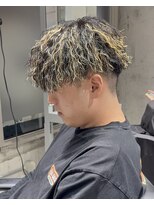 ハイプ(HYPE) フェザーパーマ/センターパート/シャドウパーマ/眉毛