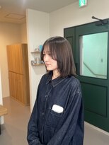 クリック(Click) ボブヘア/大人ガーリー/ダークアッシュ/似合わせカット/小倉