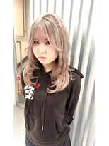 カラット 堺東(CARAT)&nbsp;フェイスレイヤー/ホワイトミルクティー/ハイトーン