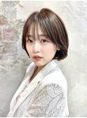 【SHIHO】ミニボブ/顔周りカット/韓国ヘア/20代30代40代原宿