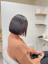 シアアルン 新小岩店(SHEER alun)&nbsp;◆【王道可愛い】ブラウンカラー×まとまるボブ【新小岩】