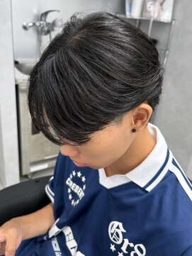 エルマーク 本山(L-MARK) センターパート/フェザーパーマ/カルマパーマ/メンズ